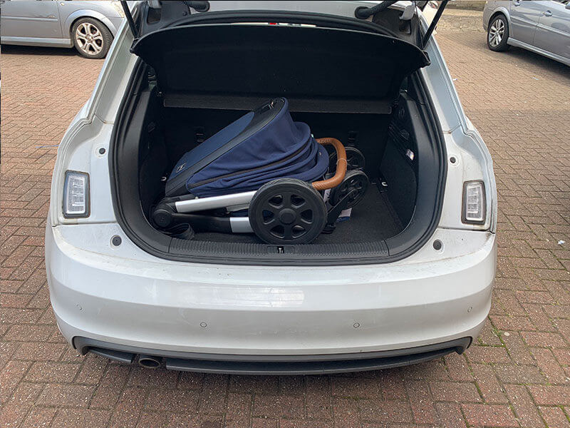 Audi A1 Pushchair Fitting - Joolz Hub