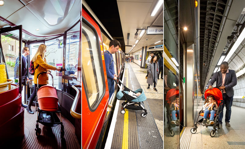 Babyzen Yoyo in Public Transport