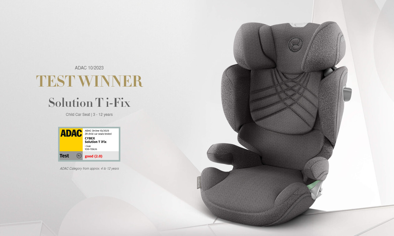 Cybex ADAC-Winning Car Seats - Solution T i-Size