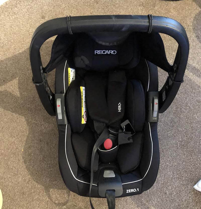 Recaro zero 1 elite newborn insert discount