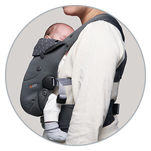 BeSafe Newborn Haven Baby Carrier - ergonomic design for newborns