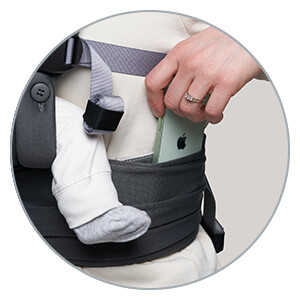 BeSafe Newborn Haven Baby Carrier - extra pockets