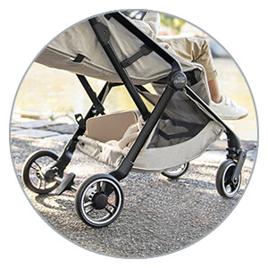 Britax Römer FLYLITE Stroller - spacious storage basket