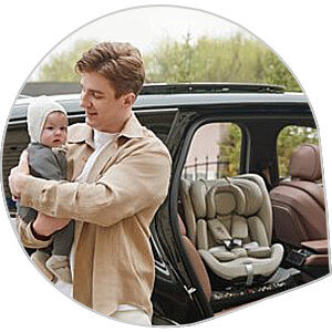 Britax Römer SWIVEL-GROW MAX AIR rotation