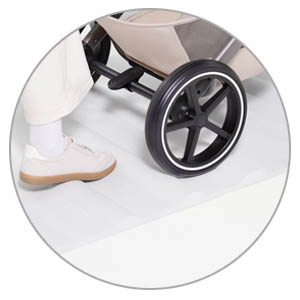 Never-Flat All-Terrain Wheels