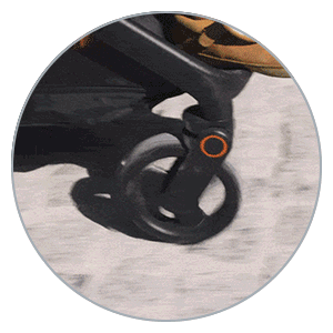 Ergobaby Metro - wheels