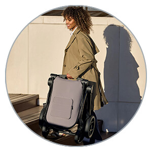 iCandy Core 2 - compact one hand folding mechanism