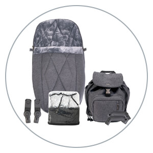 iCandy Orange 3 Combi Stroller - accessory bundle