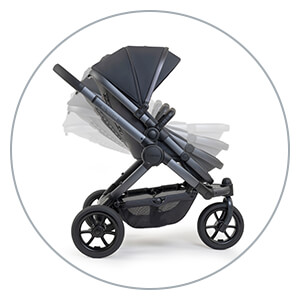iCandy Peach 7 All Terrain - adjustable construction