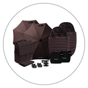 iCandy Peach 8 Double - accessories