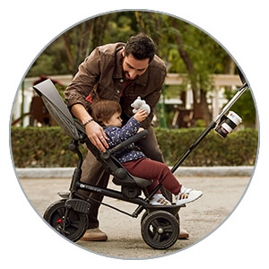 Kinderkraft Aston 2 Plus Trike - features