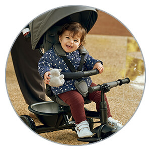 Kinderkraft Aston 2 Plus Trike - comfort