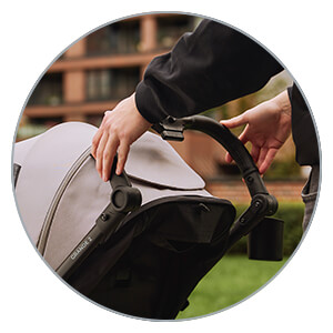 Kinderkraft Grande 2 - adjustable handle