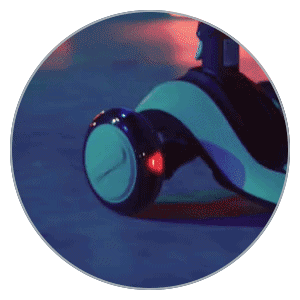 Kinderkraft Halley 2 -LED wheels