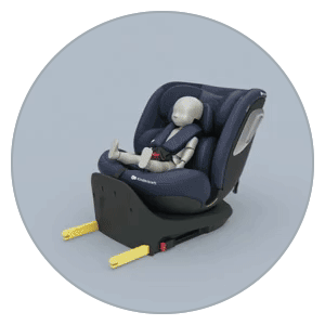 Kinderkraft i-Grow 2 Plus - rotating seat