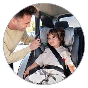 Kinderkraft I-SPARK 2 PLUS Car Seat - universal installation