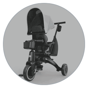 Kinderkraft Jazz 3 Tricycle - adjustable features