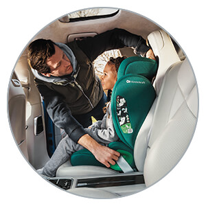 Kinderkraft JUNIOR FIX 2 PLUS Car Seat - grows with your child