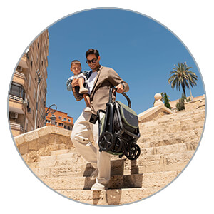 Kinderkraft Nubi 3 Stroller - folding