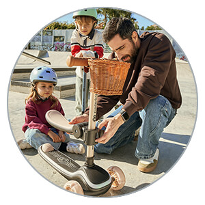 Kinderkraft RAKET UP - adjustable seat and handlebar