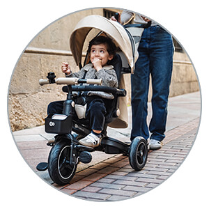 Kinderkraft Spinstep 2 Plus Tricycle - growable design