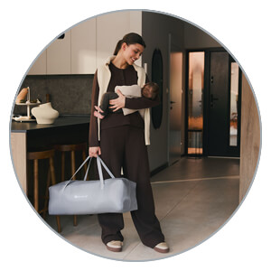 Kinderkraft Ziki Playpen - easy folding, storage and transportation