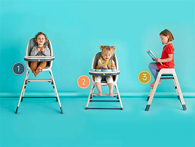 Koo-di Tiny Taster 3-in-1 Highchair