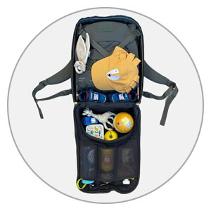 Minimeis G5 Hero Parent Backpack - interior