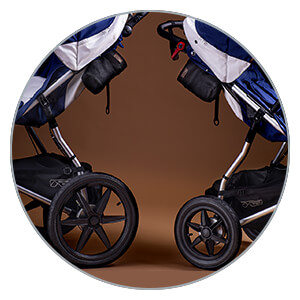 Mountain Buggy Terrain V4 - 2 sets of air-filled wheels