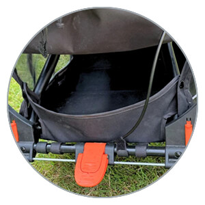 Out N About Nipper V6 - larger basket and convenient parking brake