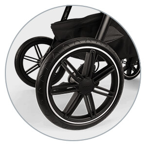 Nuna Triv Lx  All Terrain Wheels