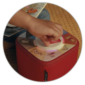 Child-friendly, intuitive controls