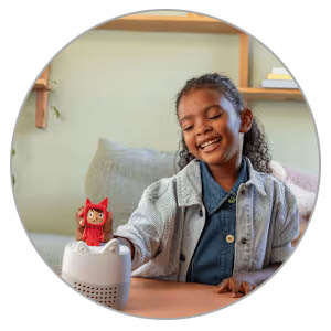 Co-pilot their listening with the tonies® app