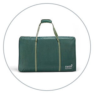 Tutti Bambini Cozee Air 2 Bedside Crib - portable design