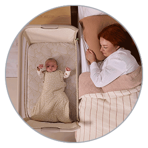 Tutti Bambini Cozee Zen Bedside Crib