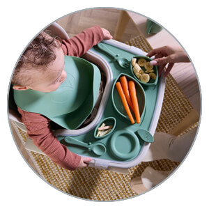 Tutti Bambini Nova Maison 7 in 1 Highchair - optional silicone accessory pack