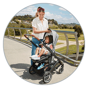 Uppababy CRUZ V3  - multi position seat unit