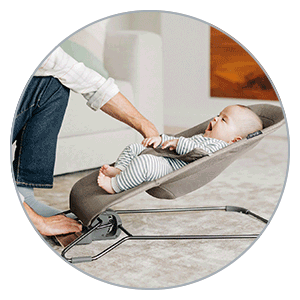 Uppababy Mira Bouncer - recline