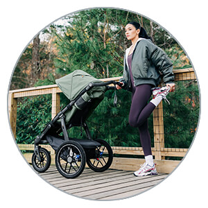 UPPAbaby Ridge V2 brake and wheel