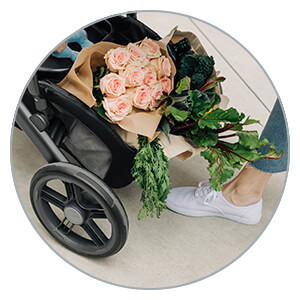 Uppababy Vista V3 - shopping basket