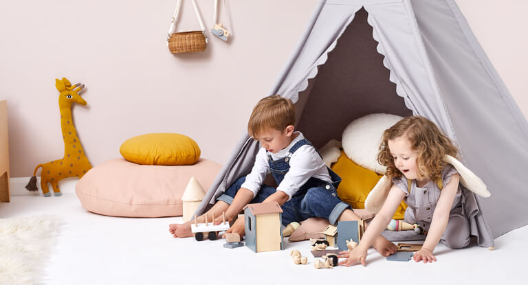 Little Green Sheep Wooden Gym Collection