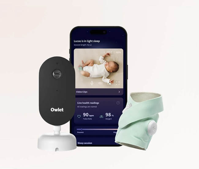 Owlet Dream Duo Sock + Sight